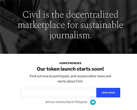 Civil home page